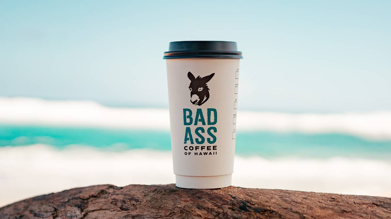 Bad Ass Coffee of Hawaii Branding